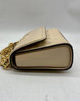 Tory Burch Beige Leather Shoulder Bag