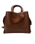 Coach Brown Leather Rouge 1941 Satchel Bag