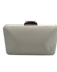 I.N.C. International Concepts Silver Crystal Top Handle Frame Convertible Crossbody Bag