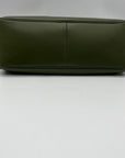 Gucci Olive Green Leather Shoulder Bag