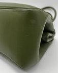 Gucci Olive Green Leather Shoulder Bag