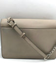 Michael Kors Gray Saffiano Leather Daniela Large Crossbody