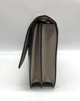 Michael Kors Gray Saffiano Leather Daniela Large Crossbody
