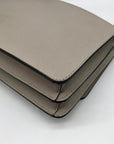 Michael Kors Gray Saffiano Leather Daniela Large Crossbody