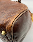 Steve Madden Brown Leather Shoulder Bag