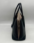 Kate Spade Black Pebbled Leather Margaux Satchel Bag