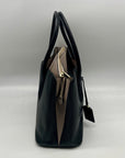 Kate Spade Black Pebbled Leather Margaux Satchel Bag