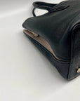 Kate Spade Black Pebbled Leather Margaux Satchel Bag
