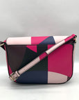 Kate Spade Pink Multi Leather Laurel Way Ego Spotlight Crossbody Bag