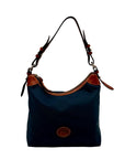 Dooney & Bourke Blue Nylon Large Erica Shoulder Bag