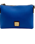 Dooney & Bourke Kirby Robin Blue Smooth Leather Crossbody Bag