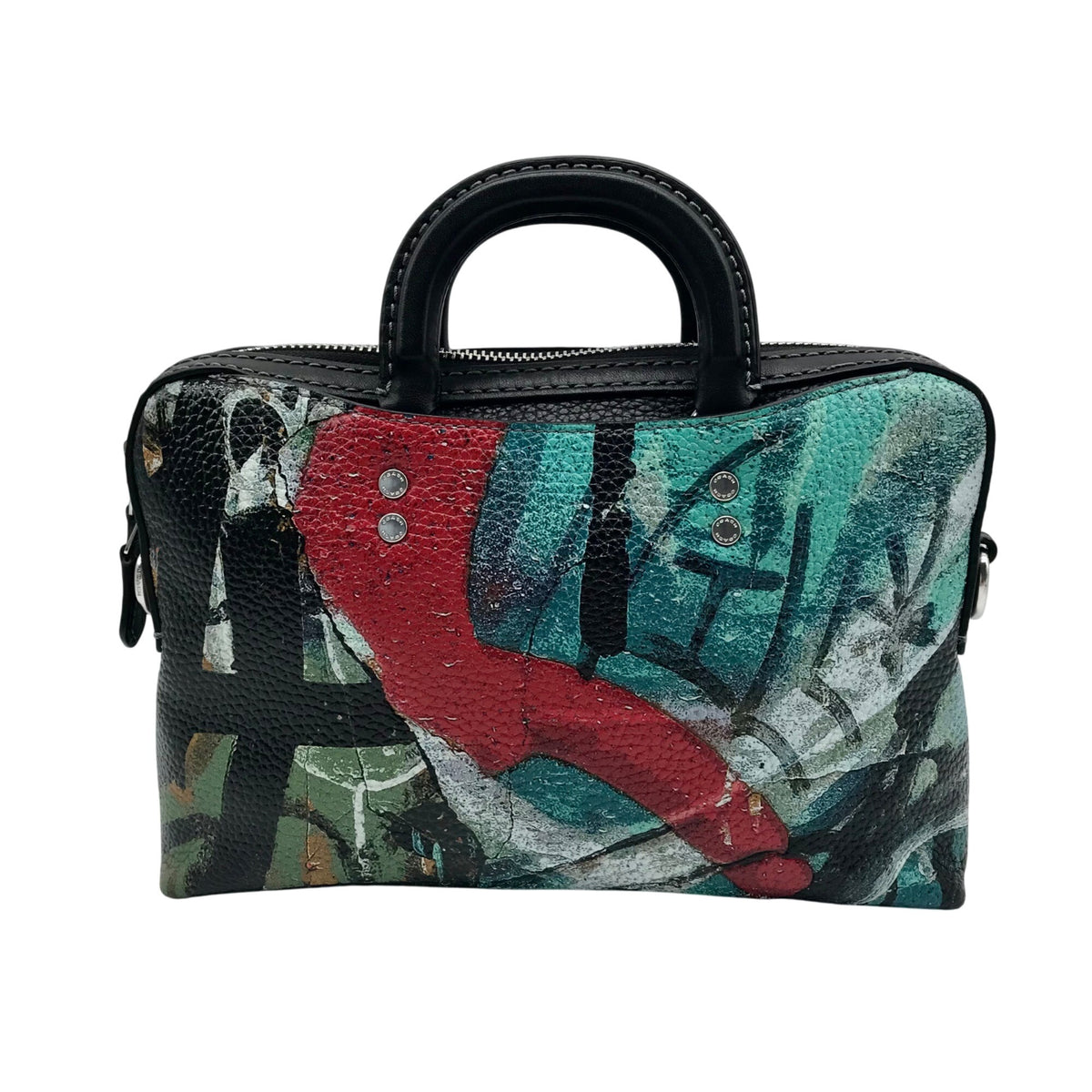 Coach X Mint & Serf Pebbled Leather Rogue Slim Brief 25 Bag CE187