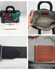 Coach X Mint & Serf Pebbled Leather Rogue Slim Brief 25 Bag CE187