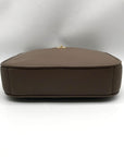Coach Dark Stone Pebbled Leather Chaise Crossbody