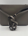 Kate Spade Grey Saffiano Leather Rory Small Convertible Crossbody Bag
