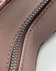 Valentino Orlandi Brown Faux Leather Heart Crossbody bag
