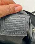 Coach Black Signature Canvas Tote Bag F18335