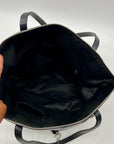 Coach Black Signature Canvas Tote Bag F18335