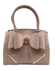 Grossi Blush Grace Bowtie Satchel Bag