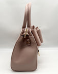 Grossi Blush Grace Bowtie Satchel Bag