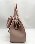 Grossi Blush Grace Bowtie Satchel Bag