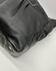 Black Coach Soho Pleated Leather Large Tote Bag F14673