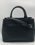 Michael Kors Black Saffiano Leather Hailee Satchel bag