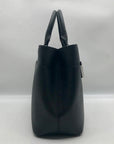 Michael Kors Black Saffiano Leather Hailee Satchel bag