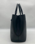 Michael Kors Black Saffiano Leather Hailee Satchel bag