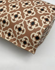 Brighton Tan Coated Canvas Pattern Crossbody
