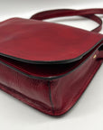Moscardini Firenze Red Vera Pelle Crossbody