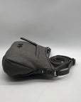 Jessica Simpson Grey Faux Leather Crossbody Bag