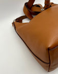 Brighton Brown Pebbled Leather Shoulder Bag