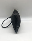 Coach Black Canvas Vintage Wristlet