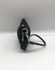 Coach Black Canvas Vintage Wristlet