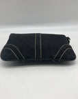 Coach Black Canvas Vintage Wristlet