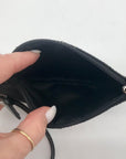 Coach Black Canvas Vintage Wristlet