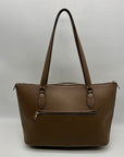 Coach Brown Leather Gallery Tote Bag CV402