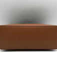 Michael Kors Brown Coated Canvas Large Jet Set Charm Dome