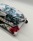 Stone & CO Floral Print Leather Wristlet Bag