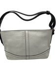 Coach White Vintage Leather Soho Pebbled Hobo Shoulder Bag