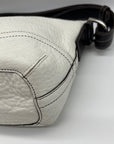 Coach White Vintage Leather Soho Pebbled Hobo Shoulder Bag