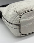 Coach White Vintage Leather Soho Pebbled Hobo Shoulder Bag