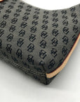 Dooney & Bourke Grey Signature Canvas Hobo Shoulder Bag