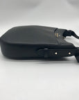 Kate Spade Black Pebbled Leather Leila North South Crossbody Bag