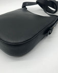 Kate Spade Black Pebbled Leather Leila North South Crossbody Bag