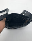 Kate Spade Black Pebbled Leather Leila North South Crossbody Bag