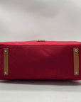 Dooney & Bourke Red Nylon Wayfarer Hobo Bag