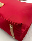 Dooney & Bourke Red Nylon Wayfarer Hobo Bag