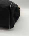 JPK Black Nylon Paris Shoulder Bag